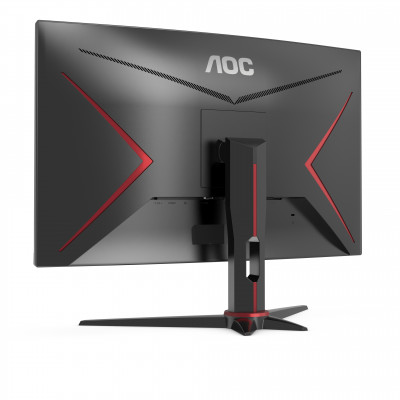 AOC C27G2AE BK LED display 68.6 cm (27") 1920 x 1080 pixels Full HD Black, Red