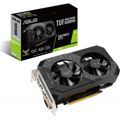 ASUS TUF Gaming TUF-GTX1650-O4GD6-P-GAMING NVIDIA GeForce GTX 1650 4 GB GDDR6