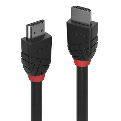 Lindy 2m High Speed HDMI Cable, Black Line