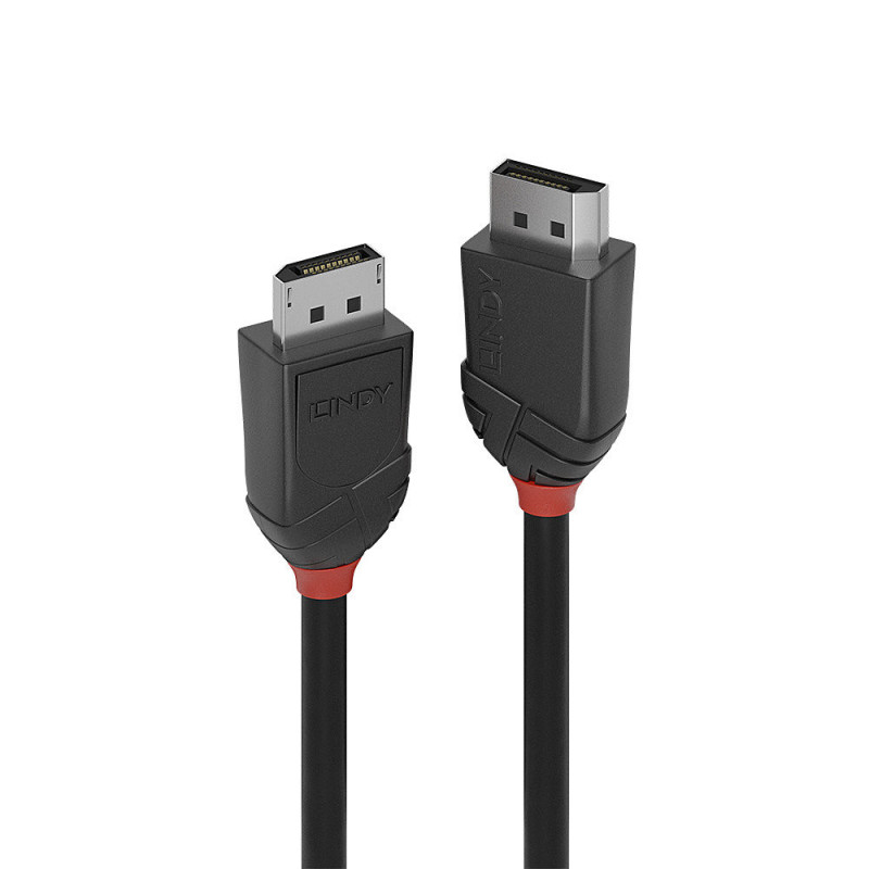 Lindy 1m DisplayPort 1.2 Cable, Black Line