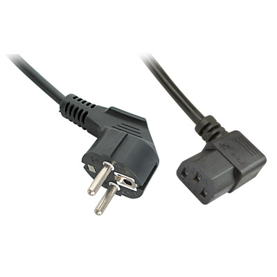 Lindy 30302 power cable Black 3 m CEE7 7 IEC 320