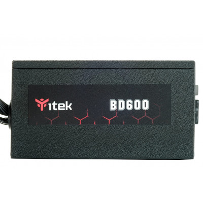 itek BD600 power supply unit 600 W 24-pin ATX ATX Black