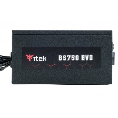 itek BS750 power supply unit 750 W 24-pin ATX ATX Black