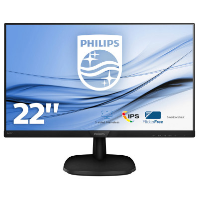 Philips V Line Full HD LCD monitor 223V7QDSB 00