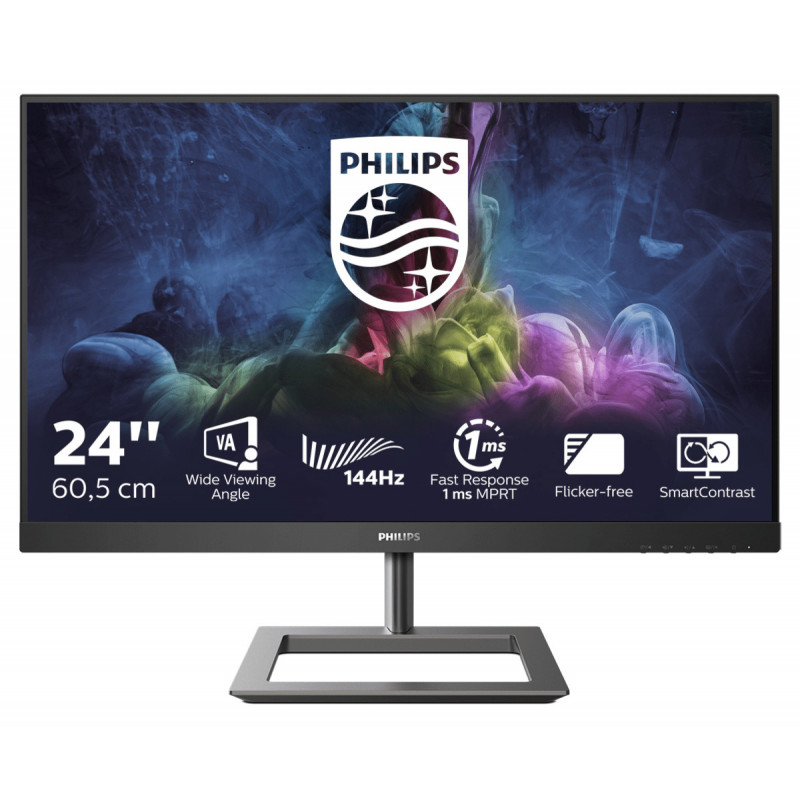 Philips E Line 242E1GAJ 00 LED display 60.5 cm (23.8") 1920 x 1080 pixels Full HD LCD Black