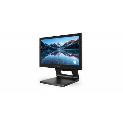 Philips 162B9T 00 touch screen monitor 39.6 cm (15.6") 1366 x 768 pixels Black