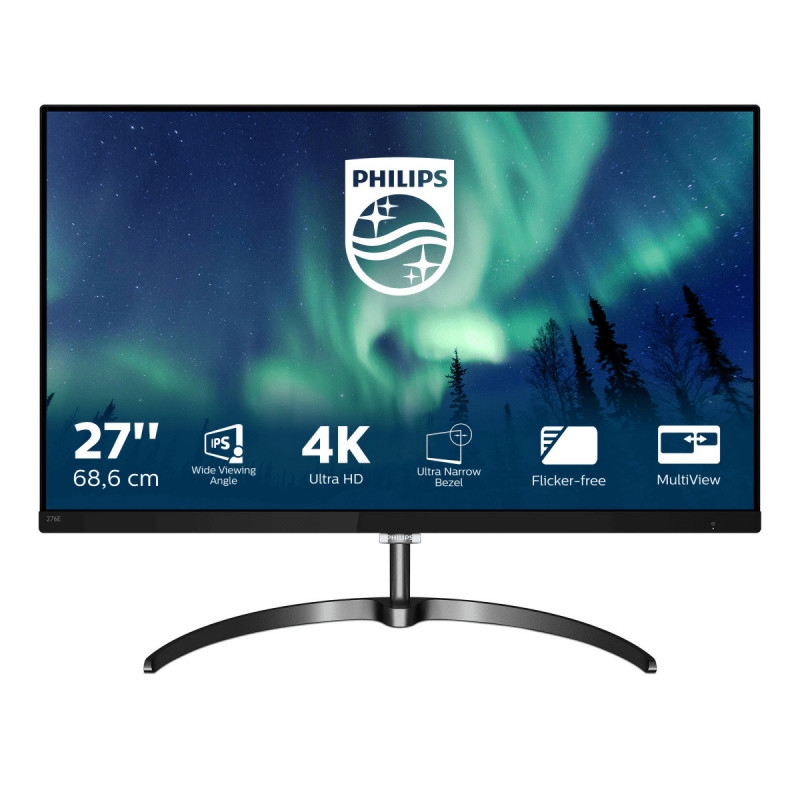 Philips E Line 4K Ultra HD LCD monitor 276E8VJSB 00