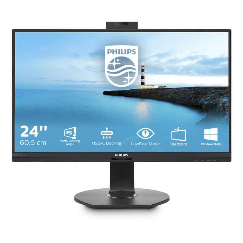 Philips B Line 241B7QUBHEB 00 LED display 60.5 cm (23.8") 1920 x 1080 pixels Full HD Black