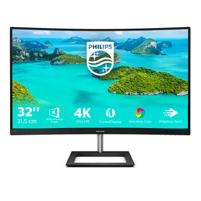 Philips E Line 328E1CA 00 LED display 80 cm (31.5") 3840 x 2160 pixels 4K Ultra HD LCD Black