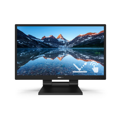 Philips 242B9TL 00 touch screen monitor 60.5 cm (23.8") 1920 x 1080 pixels Multi-touch Black