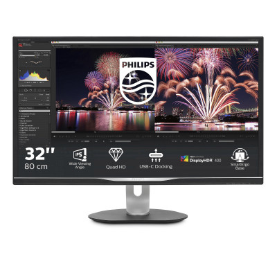 Philips P Line LCD monitor with USB-C Dock 328P6AUBREB 00