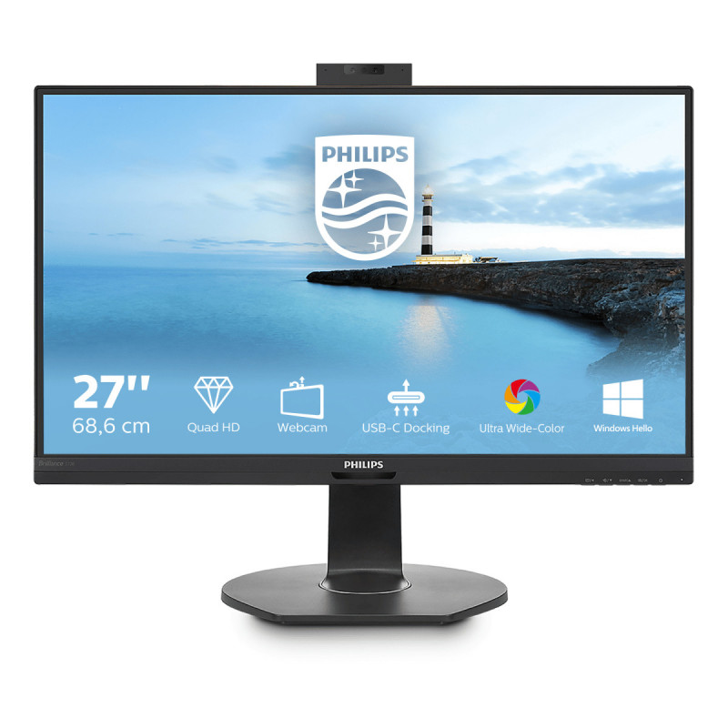 Philips B Line 272B7QUBHEB 00 computer monitor 68.6 cm (27") 2560 x 1440 pixels Quad HD LCD Black
