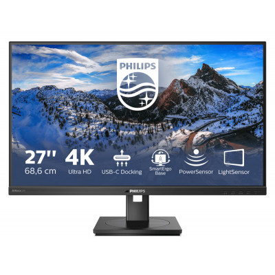 Philips 279P1 00 LED display 68.6 cm (27") 3840 x 2160 pixels 4K Ultra HD Black