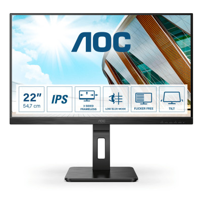 AOC P2 22P2Q LED display 54.6 cm (21.5") 1920 x 1080 pixels Full HD Black