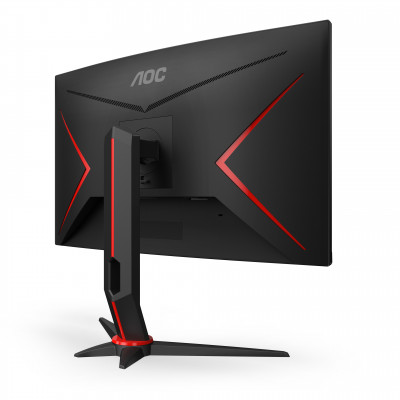 AOC C27G2U BK LED display 68.6 cm (27") 1920 x 1080 pixels Full HD Black, Red