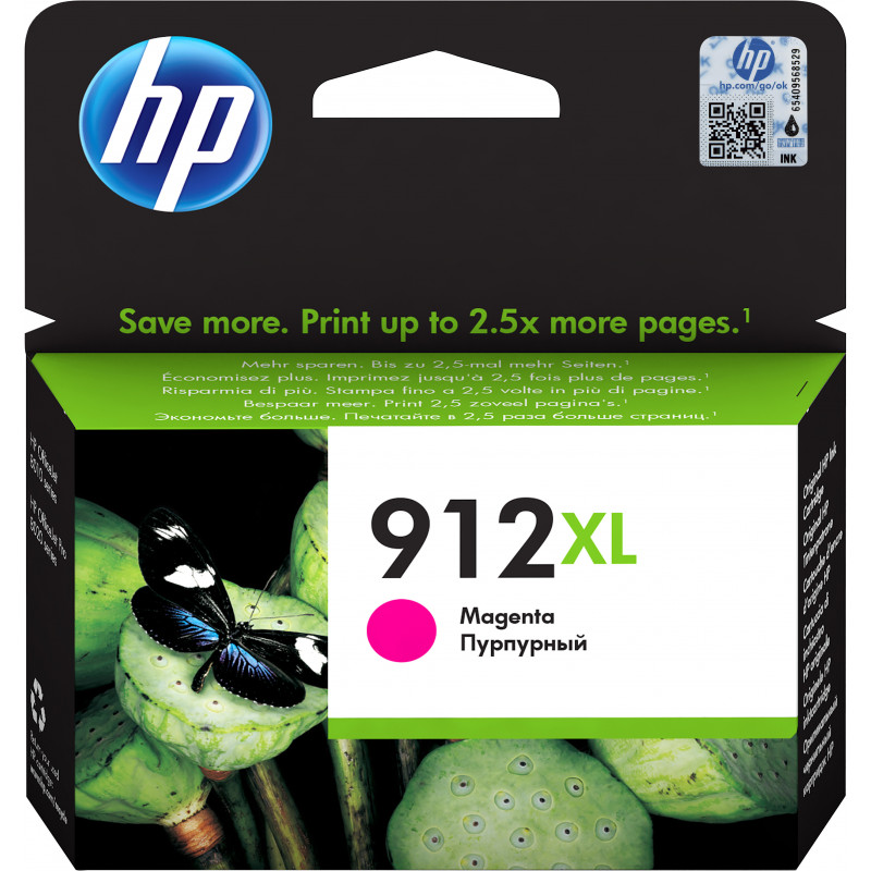 HP 912XL High Yield Magenta Original Ink Cartridge