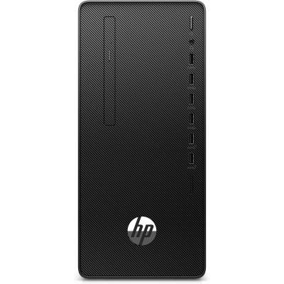 HP 290 G4 DDR4-SDRAM i3-10100 Micro Tower Intel® Core™ i3 8 GB 256 GB SSD Windows 11 Pro PC Black
