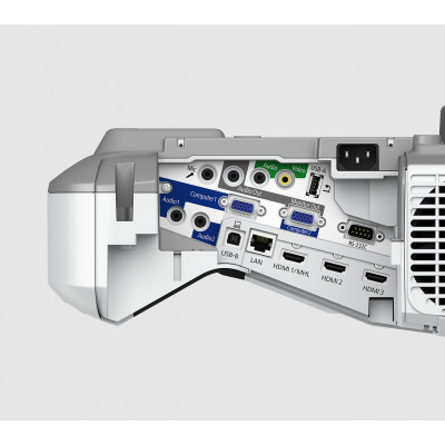 Epson EB-685W data projector Ultra short throw projector 3500 ANSI lumens 3LCD WXGA (1280x800) White, Grey