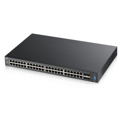 Zyxel XGS2210-52 Managed L2 Gigabit Ethernet (10 100 1000) 1U Black