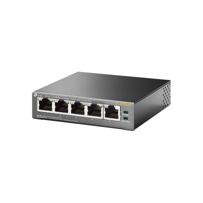 TP-LINK TL-SF1005P network switch Unmanaged Fast Ethernet (10 100) Power over Ethernet (PoE) Black