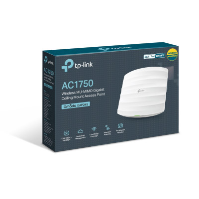 TP-LINK EAP245 wireless access point 1300 Mbit s White Power over Ethernet (PoE)