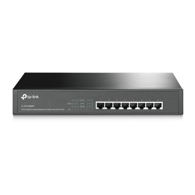 TP-LINK TL-SG1008MP network switch Unmanaged Gigabit Ethernet (10 100 1000) Power over Ethernet (PoE) Black
