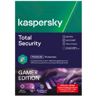 Kaspersky Lab Total Security 2019 Italian Full license 1 license(s) 1 year(s)