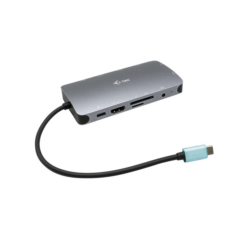 i-tec Metal USB-C Nano Dock HDMI VGA with LAN + Power Delivery 100 W