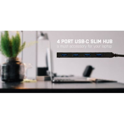 i-tec Advance USB-C Slim Passive HUB 4 Port