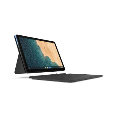 Lenovo IdeaPad Duet Chromebook 128 GB 25.6 cm (10.1") Mediatek 4 GB Wi-Fi 5 (802.11ac) Chrome OS Blue, Grey
