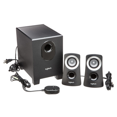 Logitech Speaker System Z313 25 W Black 2.1 channels