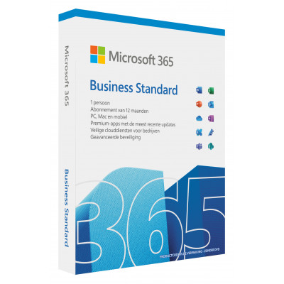 Microsoft 365 Business Standard Full 1 license(s) 1 year(s) English, Italian