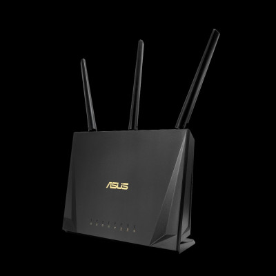 ASUS RT-AC85P wireless router Gigabit Ethernet Dual-band (2.4 GHz   5 GHz) 4G Black