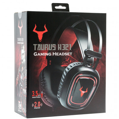 iTek TAURUS Headset Wired Head-band Gaming Black