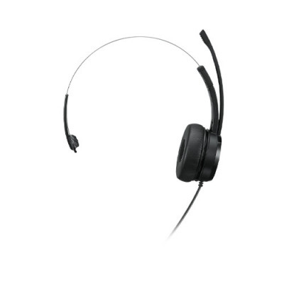 Lenovo 100 Mono Headset Wired Head-band Office Call center USB Type-A Black