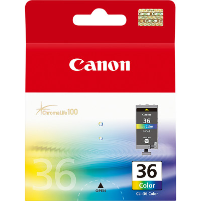 Canon CLI-36 C M Y Colour Ink Cartridge