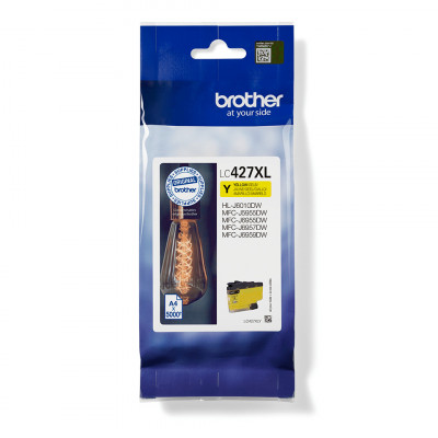 Brother LC-427XLY ink cartridge 1 pc(s) Original High (XL) Yield Yellow