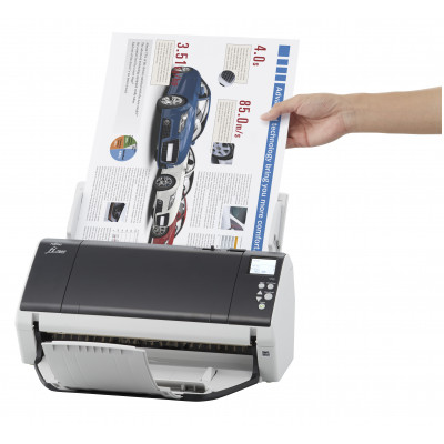 Fujitsu fi-7460 ADF + Manual feed scanner 600 x 600 DPI A3 Grey, White