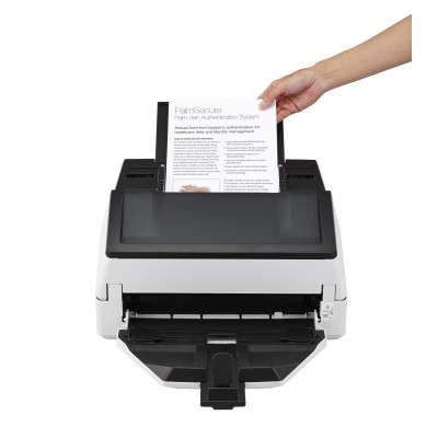 Fujitsu fi-7600 ADF + Manual feed scanner 600 x 600 DPI A3 Black, White