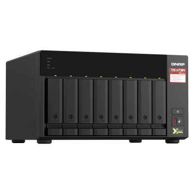 QNAP TS-873A-8G NAS storage server Tower Ethernet LAN Black V1500B
