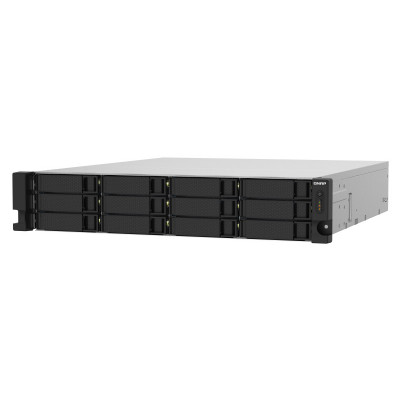QNAP TS-1232PXU-RP NAS Rack (2U) Ethernet LAN Black AL324