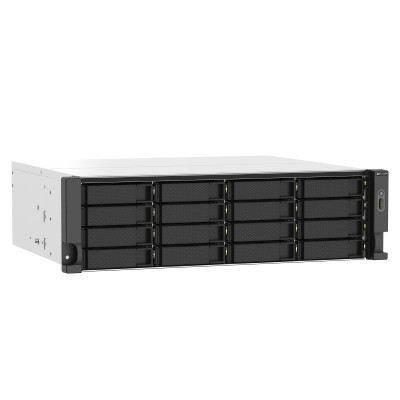 QNAP TS-1673AU-RP-16G NAS storage server Rack (3U) Ethernet LAN Black, Grey V1500B