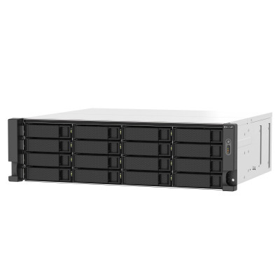 QNAP TS-1673AU-RP-16G NAS storage server Rack (3U) Ethernet LAN Black, Grey V1500B