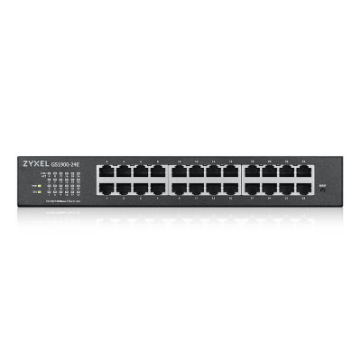 Zyxel GS1900-24E-EU0103F network switch Managed L2 Gigabit Ethernet (10 100 1000) 1U Black