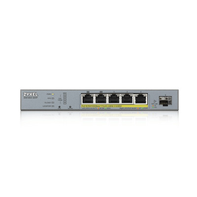 Zyxel GS1350-6HP-EU0101F network switch Managed L2 Gigabit Ethernet (10 100 1000) Power over Ethernet (PoE) Grey