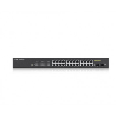 Zyxel GS1900-24HP Managed Gigabit Ethernet (10 100 1000) 1U Black