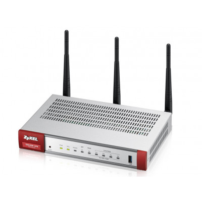 Zyxel USG20W-VPN-EU0101F wireless router Gigabit Ethernet Dual-band (2.4 GHz   5 GHz) 4G Grey, Red