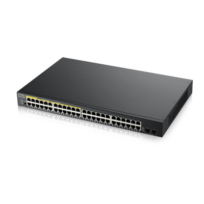 Zyxel GS1900-48HPv2 Managed L2 Gigabit Ethernet (10 100 1000) Power over Ethernet (PoE) Black