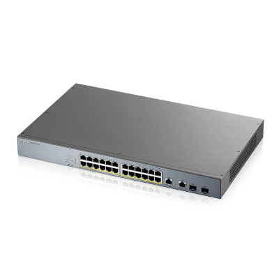 Zyxel GS1350-26HP-EU0101F network switch Managed L2 Gigabit Ethernet (10 100 1000) Power over Ethernet (PoE) Grey