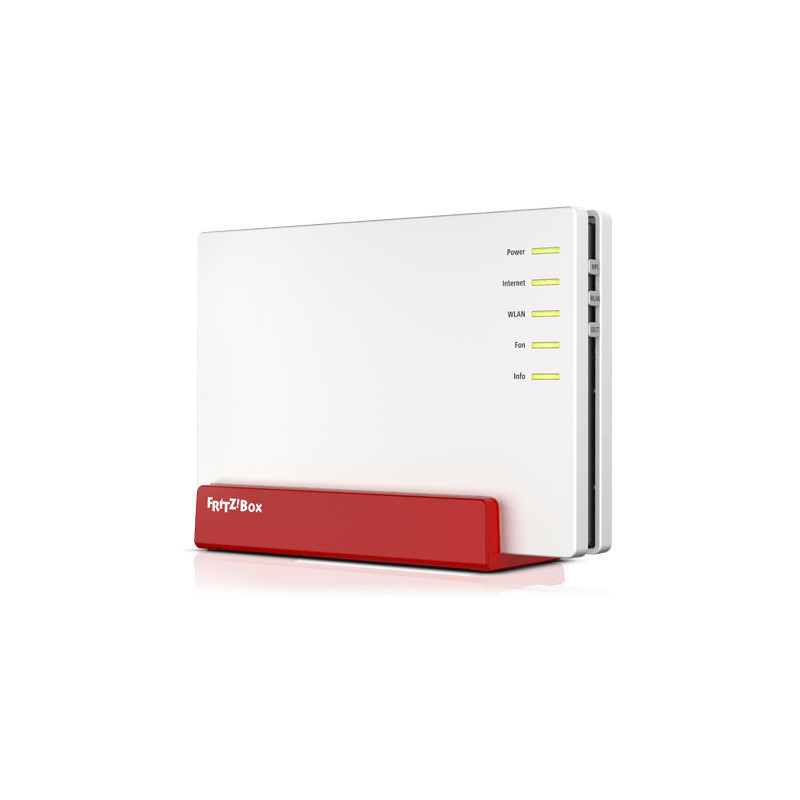 FRITZ!Box FRITZ! BOX 7583 VDSL wireless router Gigabit Ethernet Dual-band (2.4 GHz   5 GHz) 3G 4G Red, White